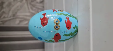 تخم مرغ تزیینی کد T99  بسته 5عددی