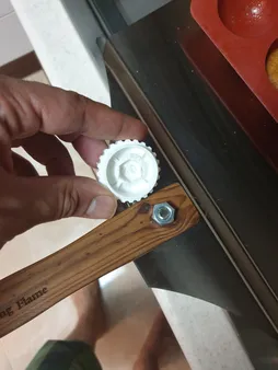 پارو پیتزا  کوکینگ فلیم مدل دسته تاشو T28