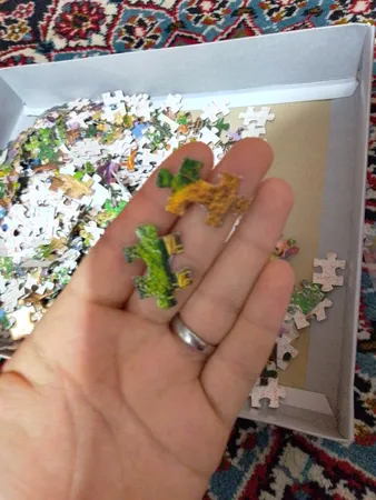 پازل 1000 تکه ایران طرح دهکده زیبا مدل AP-357