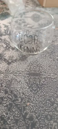 لیوان مدل پیرکس تپل Good Morning