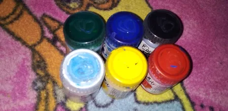 گواش 6 رنگ پارس مدل 006