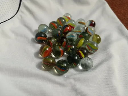 تیله مدل R25 رنگی بسته 25 عددی