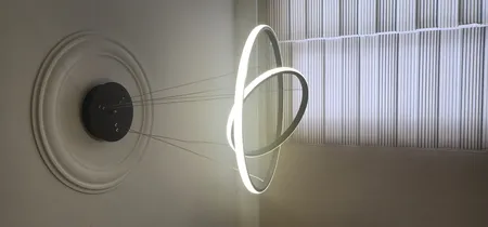 لوستر ام کی لایتینگ مدل مدرن کد NB250