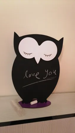 تخته سیاه طرح جغد مدل j250 سایز 20*30 سانتی متر