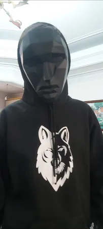 ماسک ایفای نقش دنیای سرگرمی های کمیاب مدل اسکویید گیم مجموعه 4 عددی