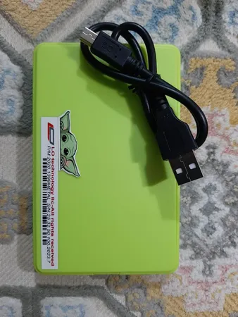 هارد دیسک اکسترنال اِل‌اُ مدل happy-spring ظرفیت یک ترابایت