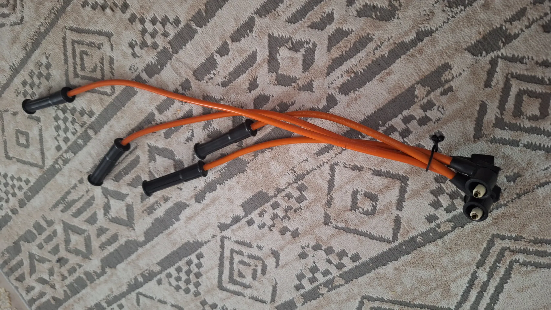 وایر شمع تقویتی خودرو ان جی کی کد 02 مناسب برای پراید ساژم بسته 4 عددی