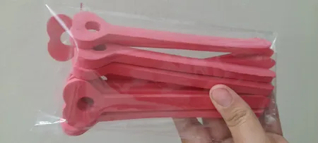 بیگودی مو مدل فومی بسته 10 عددی