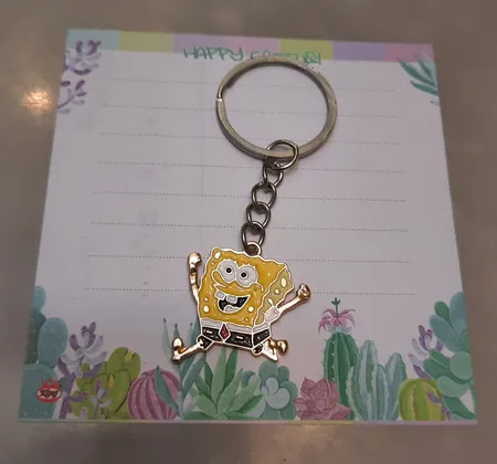 جاکلیدی دخترانه مدل باب اسفنجی