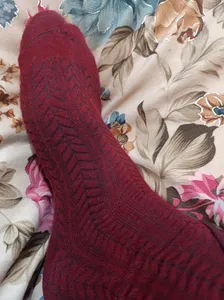 تجریه خرید جوراب ساق بلند زنانه مدل گندمی مجموعه 6 عددی