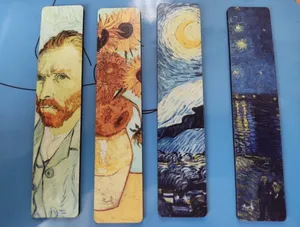 تجریه خرید نشانگر کتاب لوکسینو مدل نقاشی های ونگوگ مجموعه 5 عددی