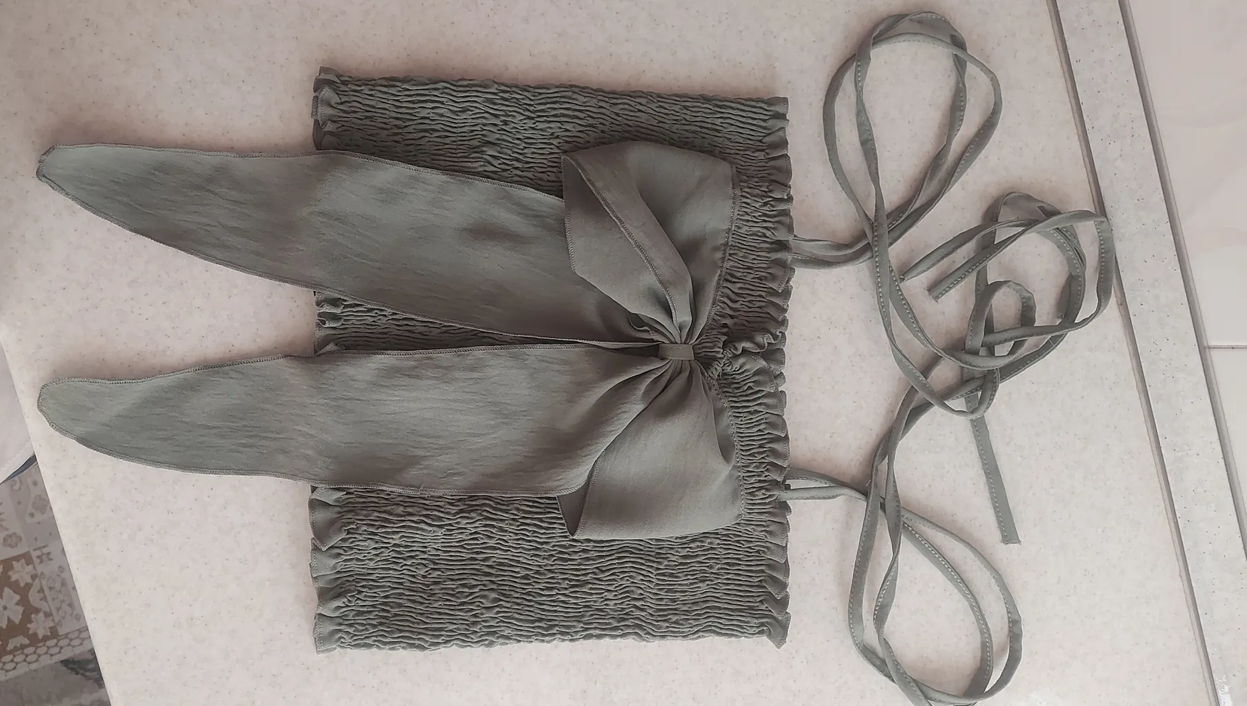 کراپ‌تاپ زنانه مدل آندریا رنگ آبی