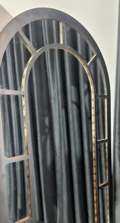 آینه الف مدل   قدی طرح تاج کد 2
