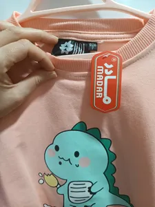 تجریه خرید سویشرت دخترانه مادر مدل داینی-24 رنگ گلبهی