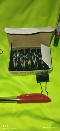 گیره کاغذ سی بی اس سایز 19 میلی متر بسته 12 عددی