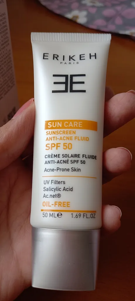 کرم ضد آفتاب اریکه مدل ضد جوش حجم 50 میلی لیتر