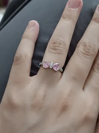 انگشتر دخترانه مدل Bow-s