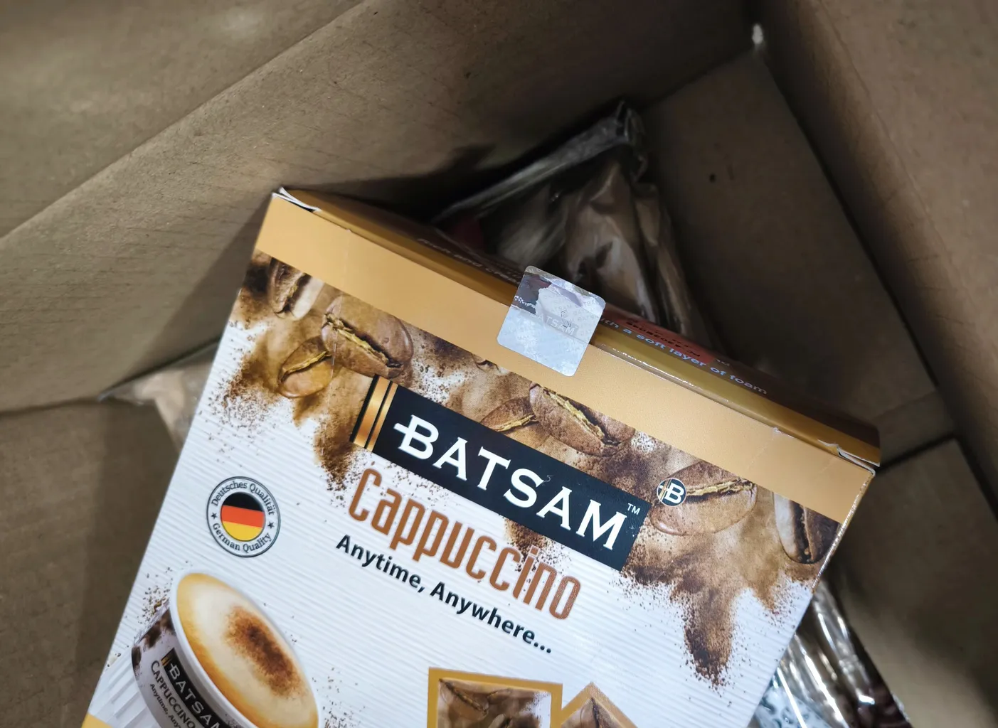 کاپوچینو باتسام - 25 گرم بسته 10 عددی