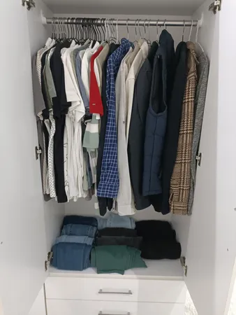 کمد لباس فلفور کابینت مدل MDF-TD20045180