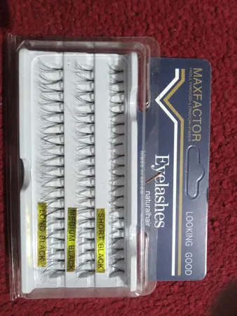 مژه مصنوعی مکس فکتور مدل تکی،سه سایز