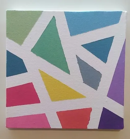 بوم نقاشی پارس بوم مدل PBW سایز 20×20 سانتی متر