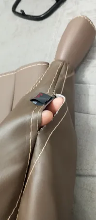 سردنده کاورپلاس مدل چوب به همراه گردگیر وروکش فرمان و روکش ترمز دستی وکاور سوییچ مناسب برای سمند