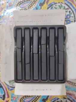 زغال طراحی پژواک کد 82496 بسته 6 عددی