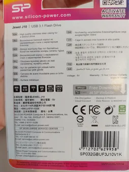 فلش مموری Silicon Power مدل Jewel J10 ظرفیت 32 گیگابایت