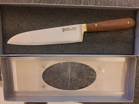 چاقو آشپزخانه الماس زنجان مدل گوشت و مرغ کد 02