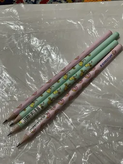 مداد مشکی استدلر مدل پاستلی مجموعه 4 عددی