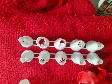 قیف خامه زن آیسینگ ست مدل 002 مجموعه 11 عددی