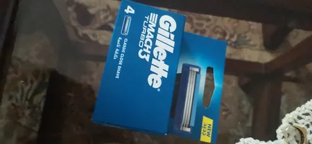 تیغ یدک اصلاح ژیلت مدل مچ تری توربو بسته 4 عددی