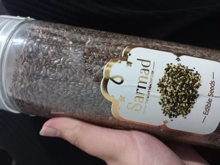 تخم کتان ممتاز سرمد - 500 گرم