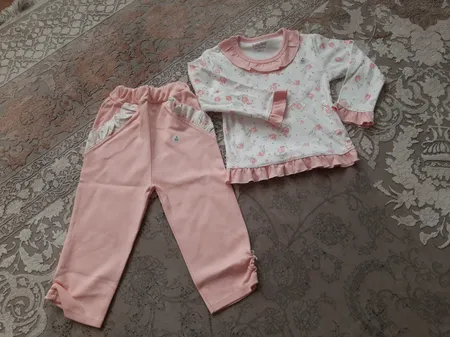 تی شرت آستین بلند نوزادی بی بی وان مدل عروس کد 2