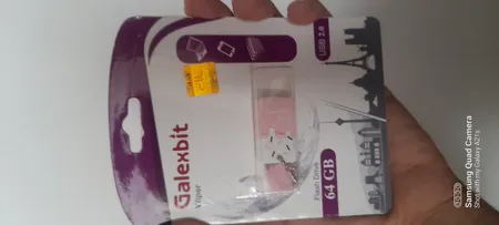 فلش مموری گلکسبیت مدل wiper ظرفیت 64 گیگابایت