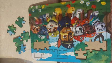 پازل 48 تکه مدل سگ های نگهبان کد MO61