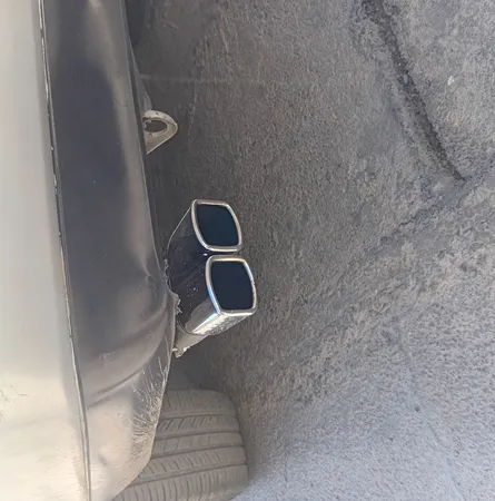 سر اگزوز مدل J.S دولول چهار گوش