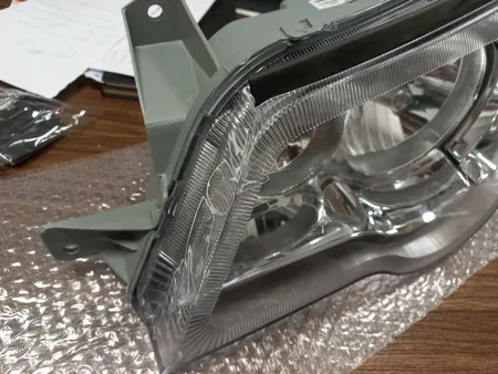 چراغ جلو فن آوران پرتو الوند مدل 132 مناسب برای پراید 132 بسته 2عددی