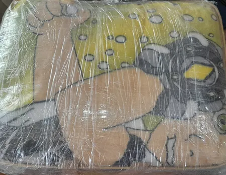 پتو گلبافت کد 348-01 سایز 220x160 سانتی متر