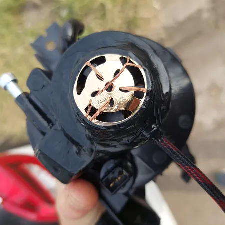 چراغ مه شکن جلو خودرو فن آوران پرتو الوند مدل AM 5964RL مناسب برای پژو 206 بسته 2 عددی