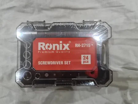 مجموعه 55 عددی سری پیچ گوشتی و سری بکس رونیکس مدل HR-2717