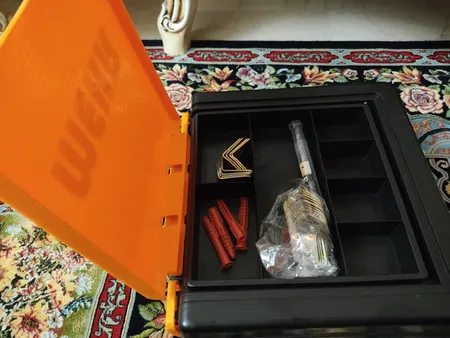 جعبه دریل و فرز مهر مدل SD-Mhr به همراه جعبه نظم دهنده