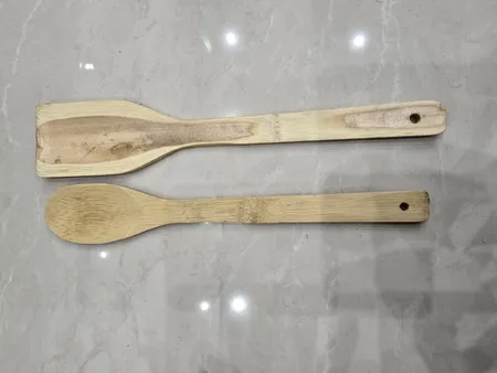 کفگیر مدل چوبی کد 470 مجموعه 2 عددی