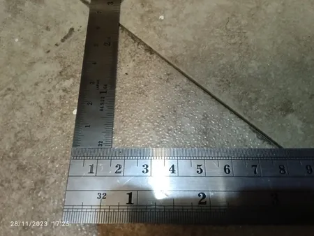 خط کش 15 سانتی متری کی دی اس مدل MEASURE