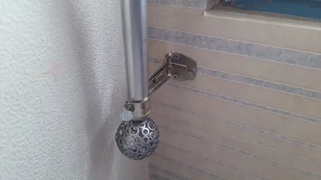 چوب پرده مدل المپیک طول 120 سانتیمتر