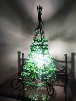 گل مصنوعی مدل ریسه برگ کد 398 طول 7/5 متر