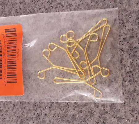 گیره روسری کد 102 بسته 6 عددی