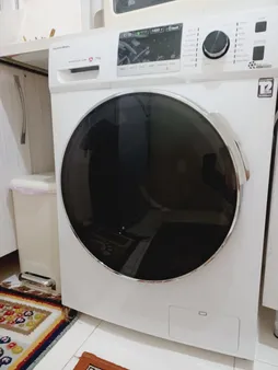 ماشین لباسشویی پاکشوما مدل BWF 40116 WT  ظرفیت 9 کیلوگرم