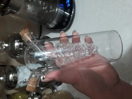 ظرف روغن مدل 300ml دو مخزنه طرح انگور کد DGQ51302002