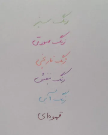 خودکار آرامی مدل k2 کد 1.0-6M-fantezi بسته 6 عددی